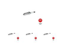 4 x Bougie d'allumage NGK pour MAZDA 3 I, 5 (CR), 5 II, 6 I, 6 II, 6 Kombi