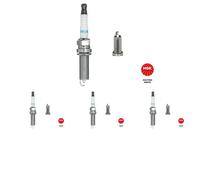 NGK Bougie D'Allumage D'Iridium pour Nissan Qashqai II J11 J11_2.0 All Fashion
