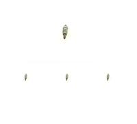 4 x Bougie de préchauffage BOSCH pour FORD, MAZDA 121 III, COURIER, ESCORT VI,