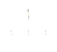 4 x Bougie de préchauffage BOSCH pour MITSUBISHI L200, PAJERO IV