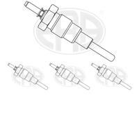 4 x Bougie de préchauffage ERA pour FORD, PEUGEOT 504, GRANADA II, J7