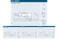 4 x Bougie de préchauffage FAE pour FORD, KIA, MAZDA, SUZUKI 323 III, 626 II,