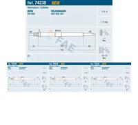 4 x Bougie de préchauffage FAE pour VW LT 28-46, LT II