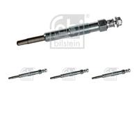 4 x Bougie de préchauffage FEBI BILSTEIN pour DACIA, RENAULT CLIO II, CLIO II