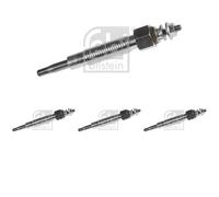 4 x Bougie de préchauffage FEBI BILSTEIN pour NISSAN CABSTAR, SERENA, TERRANO