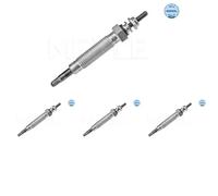 4 x Bougie de préchauffage MEYLE pour HYUNDAI, KIA, MITSUBISHI GALANT VII,