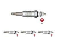 4 x Bougie de préchauffage NGK pour ARO, MITSUBISHI, RENAULT, VOLVO 10, 19 II,
