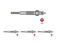 4 x Bougie de préchauffage NGK pour ASIA MOTORS, FORD, MAZDA 626 II, 626 III,