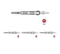 4 x Bougie de préchauffage NGK pour AUDI, DACIA, FORD, MITSUBISHI, NISSAN, OPEL