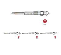 4 x Bougie de préchauffage NGK pour CITROËN, FIAT, NISSAN, PEUGEOT, ROVER 100,