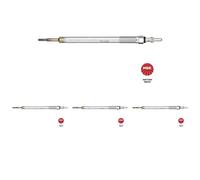 4 x Bougie de préchauffage NGK pour CITROËN, MITSUBISHI, PEUGEOT 4008, ASX, C4