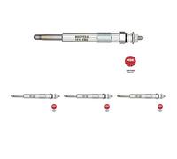 4 x Bougie de préchauffage NGK pour FORD C-MAX I, FIESTA Furgon/hatchback (JV_)