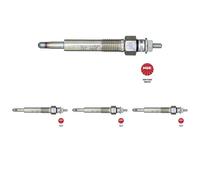 4 x Bougie de préchauffage NGK pour ISUZU, OPEL CORSA A, GEMINI I, TROOPER II