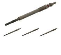 4 x Bougie de préchauffage SWAG pour CITROËN, DS, FORD, MAZDA, OPEL, PEUGEOT,