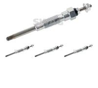 4 x Bougie de préchauffage SWAG pour TOYOTA CRESSIDA, DYNA, DYNA 100, DYNA 150,