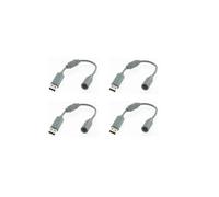 4 x câble adaptateur USB Breakaway Rock Band pour manette Xbox 360 sur PC - Gris