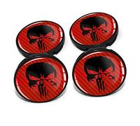 4 x Cache-moyeux de 60 mm de diamètre - Capuchons de moyeux pour jantes, autocollants de jantes, emblème en gel bombé pour jantes de voiture, accessoires de tuning automobile, cache-moyeux DM006 (N° 4