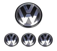 4 X Caches Moyeux Centre Roue Vw Pour Volkswagen 65mm Ref. 3b7 601 171