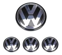 4 X Caches Moyeux Centre Roue Vw Pour Volkswagen 65mm Ref. 3b7 601 171 Me22435