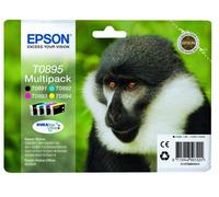 Epson Monkey Multipack "Singe" 4 couleurs - Encre DURABrite Ultra noire, cyan, magenta, jaune
