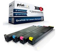4 X Cartouches Toner Compatible pour Sharp MX 2300 MX 2300 N, MX 2700 MX 2700 N Mx23 Gtba Mx27 Gtca Mx27 Gtma Mx27 Gtya Mx27 MX 27 Noir Cyan Magenta Jaune Value Set Noir Cyan Magenta Jaune - Eco Pro Series