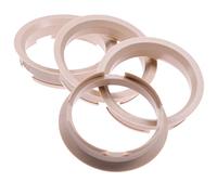 4 x de centrage bagues Jantes 63,4 x 56,6 mm Beige fabriqué en Allemagne