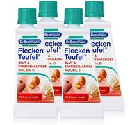 4 x Dr Beckmann tache sang Devil & EiweißhaltigElle 50 ml - avec quick-tache compromettante