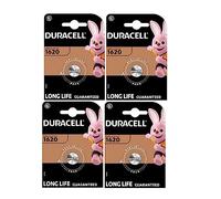 4 x Duracell 1620 (4 ampoules de 1 batterie) 4 piles (CR1620)
