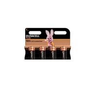 4 x Duracell C Plus (1 blister de 4 batteries) 4 piles (LR14/MN1400/DEMI TORCHE/BABY 1,5V)