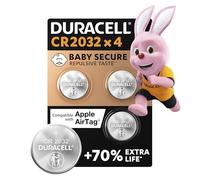 4 x Duracell Cr 2032 Lithium (1 blister de 4 batteries) 4 piles