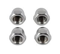 4 X écrous borgnes universels for moto, 10mm M10x1,25, for écrou à dôme en acier, capuchon à tête hexagonale, écrous aveugles