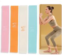 4 X Elastic Bodybuilding Set,4 Resistance Levels,Resistance Band,Bodybuilding Band,Elastic Sport Band,Elastic Band,Resistance Bands Pilates Yoga Exercise Strap