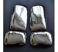 4 X en acier inoxydable Housses pour rétroviseurs Décoration FM FH Trucks en acier accessoire