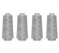 4 x fil Gutermann Toldi Serrure Sewing Supplies Direct Pied-de-biche Gris - 2500 m Cônes