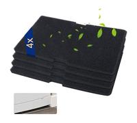 4 x Filtre Seche Linge Beko 2964840100, Filtre Éponge pour Sèche-linge à Pompe Chaleur et Séchoir à Condensation, Filtres en Mousse pour Beko Grundig Blomberg ElektraBregenz 240 x 150 x 12 mm