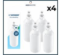 4 x filtres à eau compatibles avec réfrigérateur Liebherr, remplacement du fi...