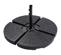 4 x Garden Patio Black Cantilever Umbrella Banana Parasol Base Poids Stand