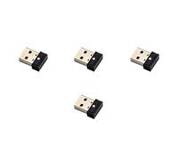 4 x Jiggler de souris USB, Jiggler de mouvement de souris d'ordinateur automatique, maintient l'ordinateur éveillé, simule le mouvement de la souris