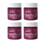 La Riche Directions Lot de 4 pots de coloration semi-permanente Cerise 100 ml