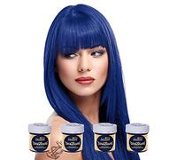 4 x La Riche Directions Semi-Permanent Hair Color 88ml Tubs - ATLANTIC BLUE