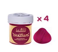 4 X La Riche Directions Semi-Permanent Hair Color 88ml Tubs - Choose Your Shades