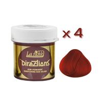 4 X La Riche Directions Semi-Permanent Hair Color 88ml Tubs - Choose Your Shades