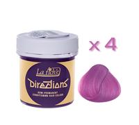 4 X La Riche Directions Semi-Permanent Hair Color 88ml Tubs - Choose Your Shades