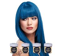 4 X La Riche Directions Semi-Permanent Hair Color 88ml Tubs - Denim Blue
