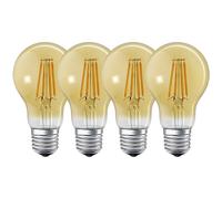 4 x Ledvance LED Smart+ Ampoule Filament 6W = 53W Doré Extra Chaud Dimmable WiFi