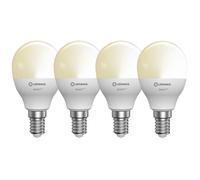 4 X Ledvance Smart + Gouttes 5W = 40W E14 Mat Blanc Chaud Dimmable Google