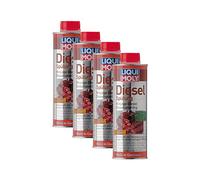 4 x Liqui Moly 5170 Set de Chasse de carburant diesel supplémentaire 500 ml
