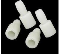 4 x Lot de clips de boulon régulateur de porte arrière et fenêtre pour vitre de voiture, compatible avec VW, Seat, Skoda 6N0839511 922751