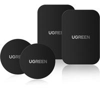 4 X Metal Plates With 3m Adhesive To Stick To Magnetic Phone Holder Car Adhesive Sheets 0.5 Mm Thickness 2 Round And Rectangular