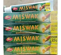 4 X Miswak Dabur Dentifrice Siwak Meswak Pâte D'Herbe Hygiène Dentaire Yoro